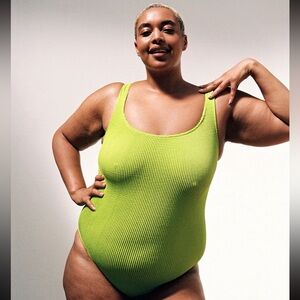 YouSwim one piece in wasabi